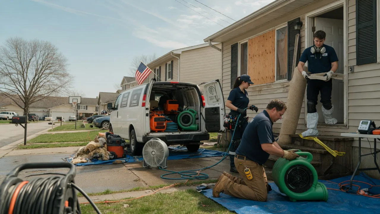 Water Damage Restoration in Tyrone, PA near me